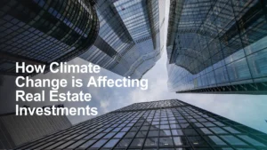 Read more about the article How Climate Change is Affecting Real Estate Investments