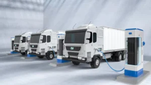 Read more about the article The Rise of Electric Vehicles in Logistics Operations