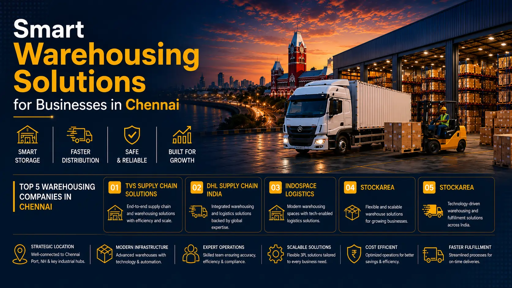 Top Warehousing Companies in Chennai